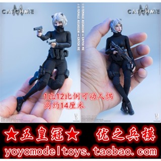 ใหม่ พร้อมส่ง ตุ๊กตาทหาร VERYCOOL VCF-3002 ตัวเมีย Assassin Catwoman ขนาด 20 ซม. 1/12