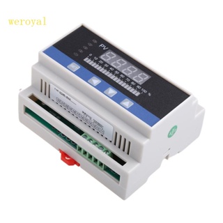 Weroyal เครื่องควบคุมระดับแรงดันน้ํา 4-20mA DC พร้อมรีเลย์ 4 ทาง เอาท์พุต DC24V