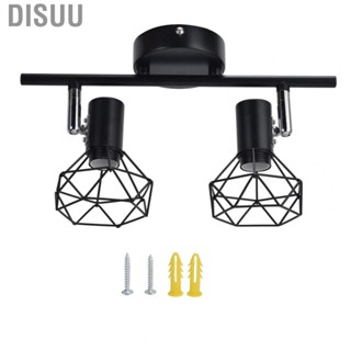 Disuu Ceiling Lamp Holder  Good Heat Dissipation Light Base with Lampshade for Living Room Office Bedroom