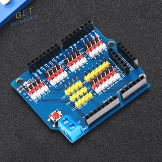 [Getdouble.th] บอร์ดโมดูลอิเล็กทรอนิกส์ เซนเซอร์ขยาย LED V5.0 สําหรับ Arduino R3 [Getdouble.th]