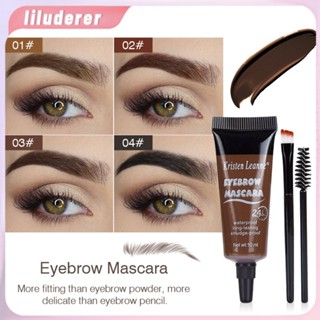 Kristen Leanne 24 Hours Waterproof Styling Liquid Eyebrow Dye Cream Lasting Non-halting Eye Eyebrow Dye Cream HO