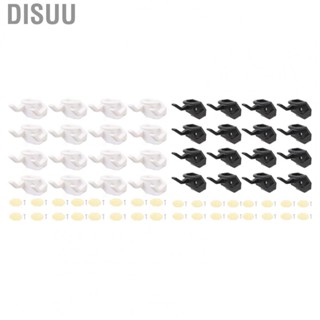 Disuu 16PCS Hat Hooks Universal Baseball Caps Hook Adhesive Rack Display HG