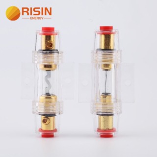 ส่งฟรี บล็อกฟิวส์ RISIN 60A สําหรับรถยนต์ ยานพาหนะ ซับวูฟเฟอร์ เครื่องเสียง สายเคเบิล AGU