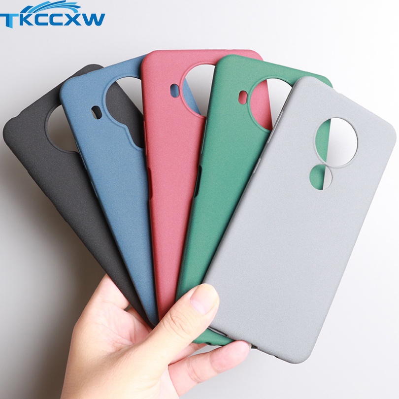 สําหรับ Nokia G20 G10 G21 G11 G50 X10 X20 X30 G400 C30 G100 กรณีป้องกันลายนิ้วมือ Matte Sandstone ฝาครอบซิลิคอนอ่อน