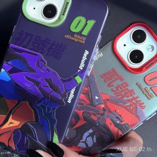 เคสมือถือ แบบแข็ง ขอบนิ่ม ลายอนิเมะ Mecha First Generation 14promax 13 12 11 กันกระแทก สําหรับ iPhone