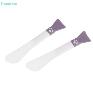 &lt;Happybay&gt; 1 ชิ้น กรงเล็บแมว ซิลิโคน มาสก์ แปรงแต่งหน้า ความงาม แปรงสองหัว มาสก์สติ๊ก ปรับได้ มาสก์หน้า นุ่ม เครื่องมือดูแลใบหน้า ลดราคา