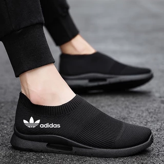 【พร้อมส่ง】รองเท้าวิ่ง ผ้าตาข่าย ระบายอากาศ กันลื่น ทนต่อการสึกหรอ เรียบง่าย ไซซ์ 36-47 สําหรับเดินป่า