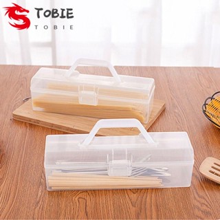 Tobie กล่องพลาสติกใส พร้อมฝาปิด สําหรับเก็บพาสต้า เส้นก๋วยเตี๋ยว