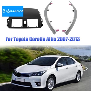 แผงแดชบอร์ดเครื่องปรับอากาศ 1 ชุด และแถบอะไหล่ สําหรับ Toyota Corolla 2007-2013