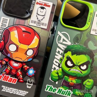 เคสโทรศัพท์มือถือ ขอบนิ่ม ป้องกัน ลายการ์ตูน Little Hulk สร้างสรรค์ สําหรับ iPhone 14 13promax 12 11