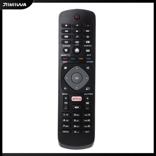 Jl- รีโมตคอนโทรลทีวี แบบเปลี่ยน สําหรับ Philips HOF16H303GPD24 Smart Netflix 398GR08B (ไม่มีแบตเตอรี่)