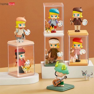 Blind Box กล่องใส่ของ กล่องใส่ของ Bubble Mart ตู้เก็บของใส กันฝุ่น Ps Model Hand-made Toy Display Box Blind Case homelove