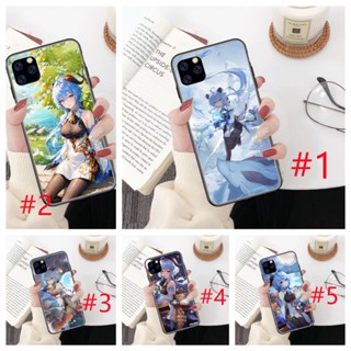 เคสโทรศัพท์มือถือ ลายการ์ตูน สําหรับ Lenovo Z5 Z6 A6 K8 K10 Lite Note Legion Duel 2 Pro Y70 Y90 230901 เคสโทรศัพท์มือถือ แบบนิ่ม พิมพ์ลาย Genshin Ganyu สีดํา