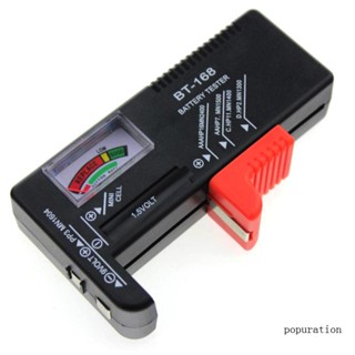 Pop เครื่องทดสอบระดับแบตเตอรี่ ขนาดเล็ก สําหรับแบตเตอรี่ 9V 1 5V