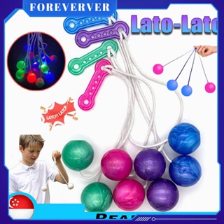 Lato Lato Toy Viral Old School Toy Etek Toy Click Clack Ball Bump Ball Decompression Ball Latto Lato Lato Ball Fighting Toys fore