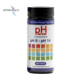 แถบทดสอบค่า PH ในดิน 100 แถบ 0-14 PH สําหรับดิน