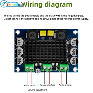 Xh-m542 บอร์ดโมดูลขยายเสียงดิจิทัล Mono 100w 12-26v Diy