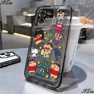 เคสโทรศัพท์มือถือนิ่ม กันฝุ่น ลายการ์ตูนชินจัง สําหรับ Apple Iphone 8p7 1312 14Promax11 MOOQ