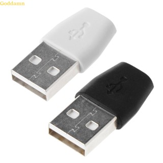 Godd อะแดปเตอร์แปลง USB 2 0 Type A เป็น Mini Micro USB ตัวเมีย