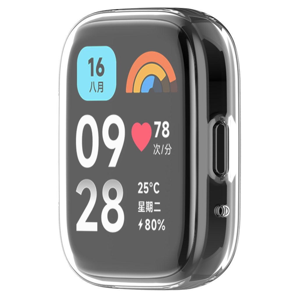 เคสป้องกัน TPU แบบนิ่ม ชุบไฟฟ้า สําหรับ Redmi Watch 3 Active Watch3 Lite