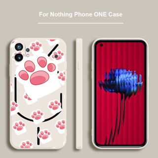 Nothing เคสโทรศัพท์ซิลิโคน TPU แบบนิ่ม ลายกระต่ายน่ารัก สีแคนดี้ สําหรับ 1