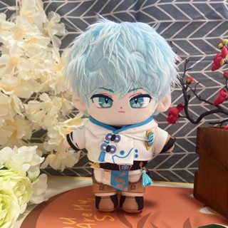 เสื้อผ้าตุ๊กตาคอสเพลย์ อนิเมะ One-Piece Genshin Impact Chongyun Plushie ผ้าฝ้าย ขนาด 20 ซม.