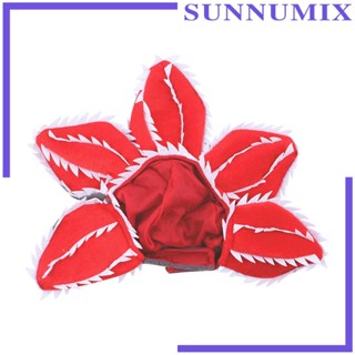 [Sunnimix] หมวกผ้าโพกศีรษะ รูปดอกไม้น่ารัก ใส่สบาย สําหรับแมว