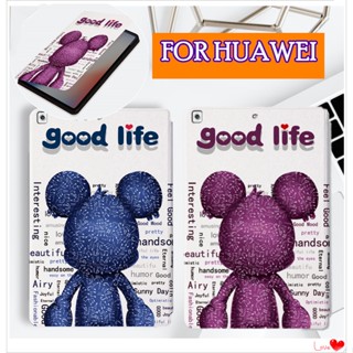 เคสโทรศัพท์หนัง ฝาพับ กันกระแทก พร้อมช่องใส่บัตร ขาตั้งวาง สําหรับ Huawei Mediapad T5 M6 M5 M3 Lite 8.0 นิ้ว 8.4 นิ้ว 10.0 นิ้ว 10.8 นิ้ว Matepad SE Pro 10.4 นิ้ว 10.8 นิ้ว 11 นิ้ว T10S T10 Honor Pad 8 V6 V7 Pro 12.4 นิ้ว