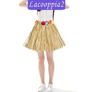 [Lacooppia2] กระโปรงฮาวาย สไตล์ฮาวาย สําหรับผู้หญิง งานรื่นเริง