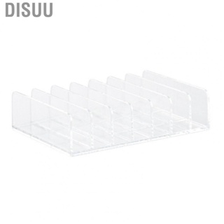 Disuu Makeup Palette Holder  Transparent Eyeshadow Palettes Organizer for Home Bathroom Countertops Vanities