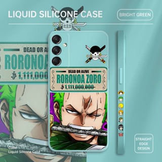 เคสโทรศัพท์มือถือ ซิลิโคนนิ่ม กันรอยกล้อง ลายการ์ตูน Zoro สําหรับ Infinix Zero 20 Note 10 Pro 11 Pro 11S Note 12