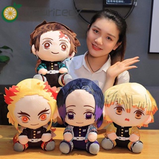 Mauriceoya ตุ๊กตาฟิกเกอร์ Demon Slayer Agatsuma Zenitsu Kamado Tanjirou Kimetsu no Yaiba Kamado Nezuko ของเล่นสําหรับเด็ก