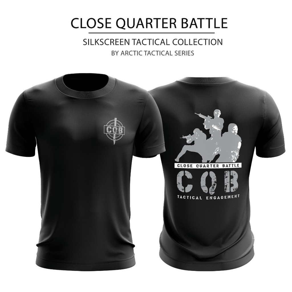 เสื้อยืด เสื้อยุทธวิธี กองกําลังทหาร กองทัพบก CQB AIRBORNE TACTICAL MALAYSIA SNIPER JERSEY BAJU TACT