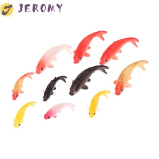 Jeromy โมเดลปลาทองจําลอง แบบนิ่ม แฮนด์เมด 1:12 สําหรับประดับตู้ปลา