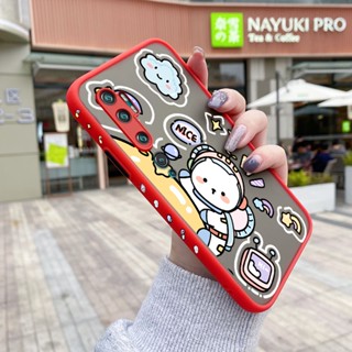 สําหรับ Xiaomi Note 10 Note 10 Lite เคสการ์ตูน ลายอวกาศ สวย บาง ขอบสี่เหลี่ยม ดีไซน์ใหม่ กันกระแทก ฝ้า ใส เคสโทรศัพท์แข็ง