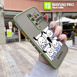 เคสซิลิโคนใส ขอบสี่เหลี่ยม กันกระแทก ลายการ์ตูน Pochacco สําหรับ Xiaomi MI 9T Pro Redmi K20 Pro