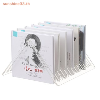 Thsun ชั้นวางแผ่น Cd อัลบั้ม สะสมแผ่นเสียงไวนิล 12 ช่อง