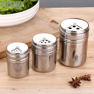 Disuu Stainless Steel Spice Jars 410  Dispensing Thickened Bottom for Salt Sugar