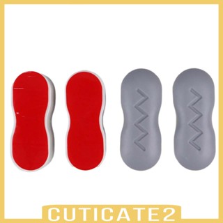 [Cuticate2] อะไหล่บัฟเฟอร์ที่นั่งชักโครก แบบเปลี่ยน สําหรับฝาชักโครก 4 ชิ้น