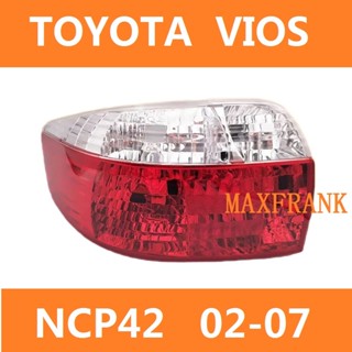 ไฟท้าย ไฟเบรก สําหรับ TOYOTA VIOS NCP42 2002-2007  ไฟหน้า​ /เลนส์ไฟหน้า/ไฟหน้าสําหรับ/ไฟท้าย