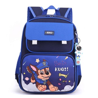 Childrens Schoolbag Paw Patrol Schoolbag Kindergarten Schoolbag Advanced, Intermediate and Elementary Classes Boys and Girls Backpack First Grade Backpack D74h