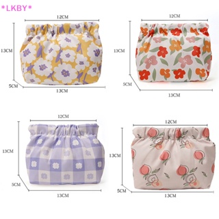 Luckybabys&gt; กระเป๋าใส่เหรียญ กระเป๋าใส่หูฟัง แบบพกพา ปิดอัตโนมัติ เดินทาง เครื่องประดับ กระเป๋าใหม่