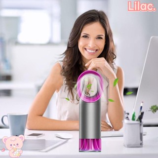 Lilac พัดลมระบายความร้อน ไร้ใบพัด ไล่โทนสี เสียงเงียบ ขนาดเล็ก แบบพกพา ชาร์จ USB สําหรับกลางแจ้ง