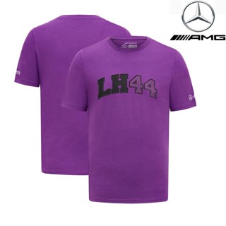 เสื้อกีฬาแขนสั้น ลายทีมแข่งขัน F1 Mercedes AMG Petronas F1 เหมาะกับฤดูร้อน สําหรับผู้ชาย และผู้หญิง 2023