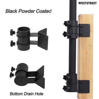 Weststreet ขาตั้งร่ม แบบโลหะ อุปกรณ์เสริม สําหรับกลางแจ้ง 2 ชิ้น