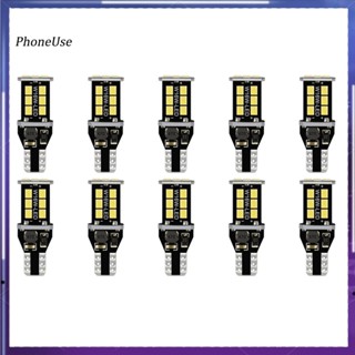 Phoneuse หลอดไฟท้ายรถยนต์ รถบรรทุก W16W LED T15 10 ชิ้น