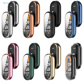 Am* เคสป้องกันหน้าจอ แบบนิ่ม บางพิเศษ ป้องกันรอยขีดข่วน สําหรับ Mi Band 8