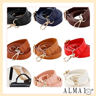 Alma สายหนัง 130 ซม. ผู้หญิง เปลี่ยนได้ กระเป๋าสะพายไหล่ ปรับได้ อุปกรณ์เสริม