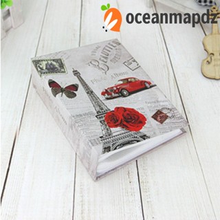 Oceanmapdz สมุดอัลบั้มรูปภาพ HD ขนาด 6 นิ้ว DIY สําหรับครอบครัว