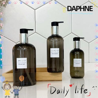 Daphne ขวดจ่ายสบู่เหลว พลาสติก รีฟิลได้ กันสนิม